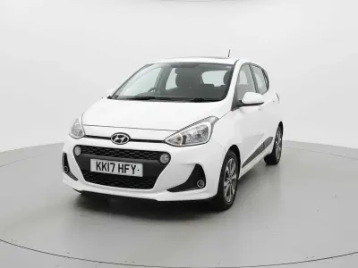 Usado Hyundai i10 Premium SE 87 CV (63 kW) 2017 Blanco Utilitario