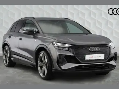 Used Audi Q4 e-tron Black Edition 125 kW (170 HP) 2025 Grey SUV