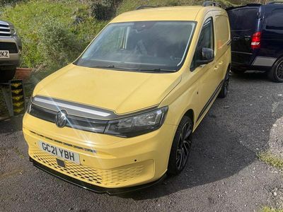 Used VW Caddy Pro 102 HP (75 kW) 2021 Blue MPV