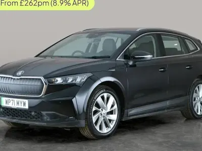 Usado Skoda Enyaq iV ecoSuite 150 kW (204 CV) 2021 Negro SUV