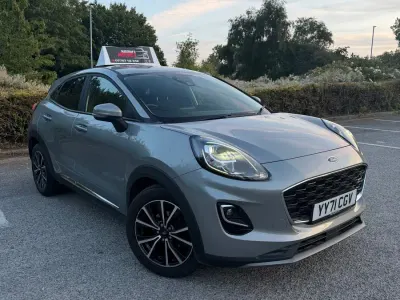 Used Ford Puma Titanium 2021 Silver SUV