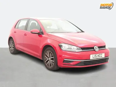 Used VW Golf VII SE 2017 Red Hatchback