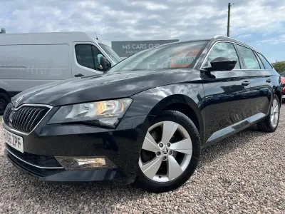 Used Skoda Superb SE 150 HP (110 kW) 2016 Black Estate