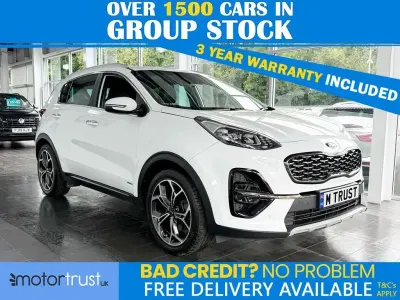 Used Kia Sportage GT-Line 134 HP (98 kW) 2022 White SUV