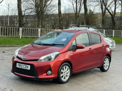 Used Toyota Yaris T4 2012 Red Hatchback