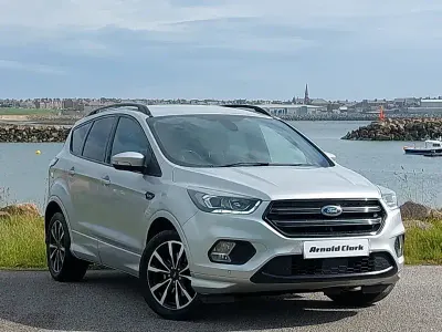 Used Ford Kuga ST-Line 120 HP (88 kW) 2017 Silver SUV