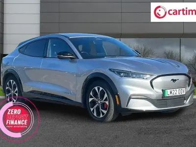 Begagnad Ford Mustang Mach-E Standard Range 197 kW (269 HK) 2022 Silver SUV