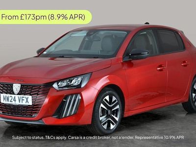 Red Used 2024 Peugeot 208 Allure Hatchback | £13,353 (Good price)