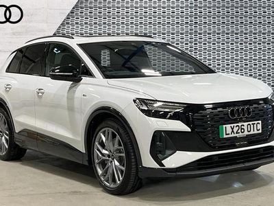 New Audi Q4 e-tron Black Edition 250 kW (340 HP) 2026 White SUV