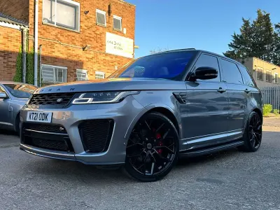 Used Land Rover Range Rover Sport SVR 575 HP (422 kW) 2021 Grey SUV