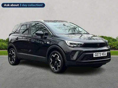 Second-hand Vauxhall Crossland Ultimate 110 CP (80 kW) 2024 Negru SUV