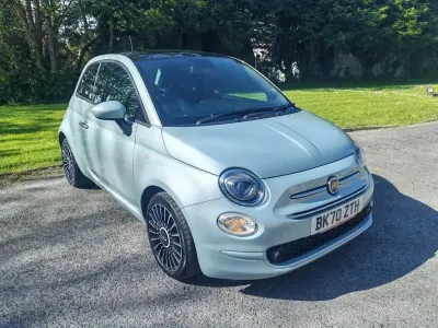 Käytetty Fiat 500 Launch Edition 70 HP (51 kW) 2020 Vihreä Viistoperä