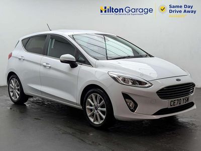 Used Ford Fiesta Titanium 95 HP (69 kW) 2020 White Hatchback