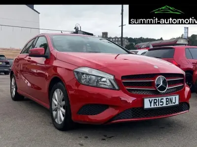 Used Mercedes A180 SE 109 HP (80 kW) 2015 Red Hatchback