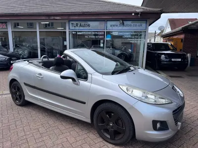 Used Peugeot 207 Active 2012 Silver Cabriolet