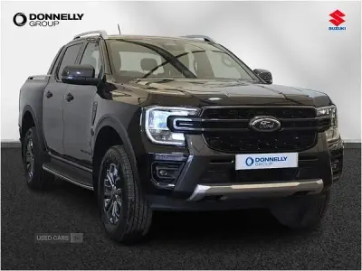 Begagnad Ford Ranger Wildtrack 2024 Svart Pickup