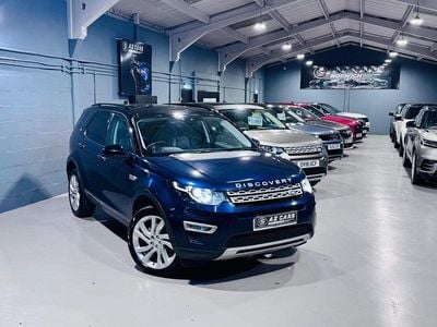 Blue Used 2018 Land Rover Discovery Sport HSE Luxury SUV | £9,995 (Fair price)