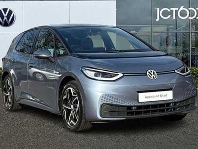 Used VW ID.3 Pro Performance 150 kW (204 HP) 2021 Blue Hatchback