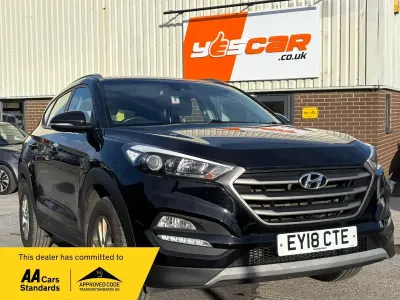 Gebraucht Hyundai Tucson SE 177 PS (130 kW) 2018 Schwarz SUV