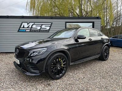 Used Mercedes GLC220 AMG line 170 HP (125 kW) 2017 Black Coupe