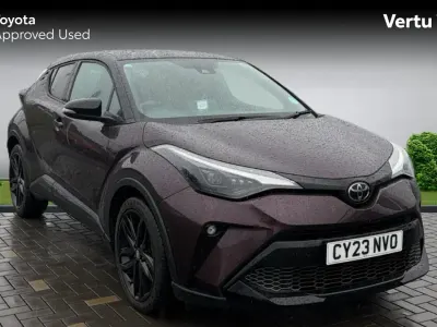 Used Toyota C-HR Sport 184 HP (135 kW) 2023 Deep amethyst bitone (metallic paint) SUV