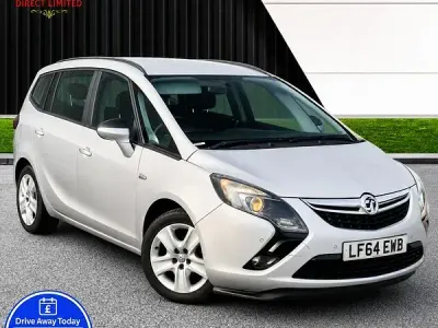 Used Vauxhall Zafira Tourer 2014 Silver MPV