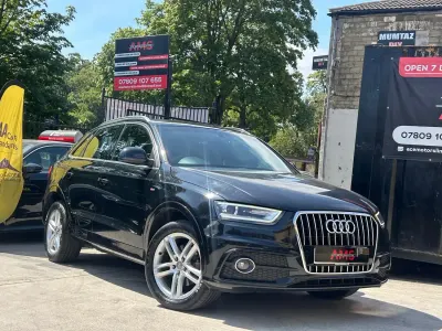 Used Audi Q3 S-Line 177 HP (130 kW) 2014 Black SUV