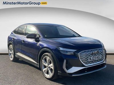 Used Audi Q4 e-tron S-Line 150 kW (204 HP) 2023 Blue SUV