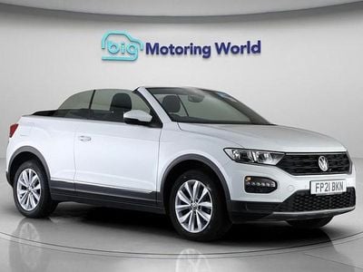 Used VW T-Roc Cabriolet Design 150 HP (110 kW) 2021 White Cabriolet