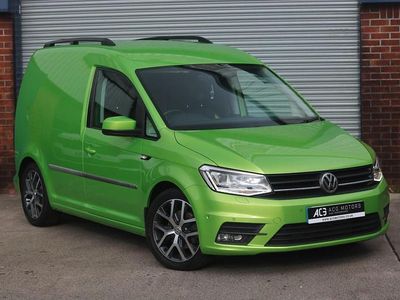 Green Used 2019 VW Caddy Highline MPV | £16,995 (A bit pricey)