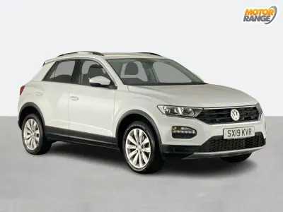 Used VW T-Roc SE 115 HP (84 kW) 2019 White SUV