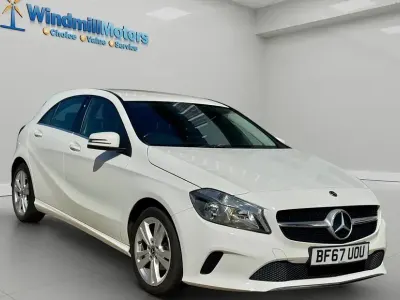 Used Mercedes A180 109 HP (80 kW) 2017 White Hatchback