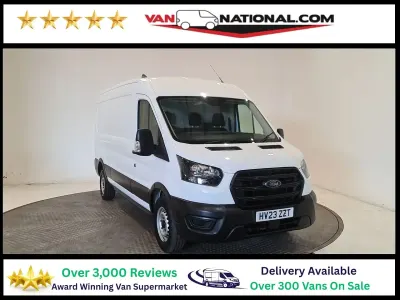 Used Ford Transit 130 HP (95 kW) 2023 White Van