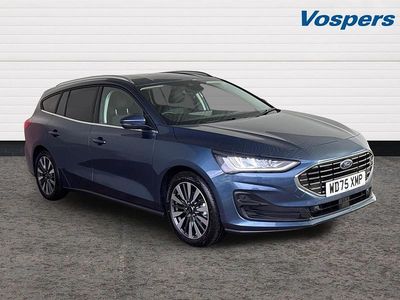New Ford Focus Titanium X 153 HP (112 kW) 2025 Blue Estate