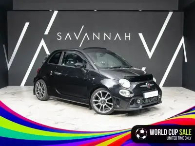 Used Abarth 595 Turismo 165 HP (121 kW) 2016 Black Cabriolet