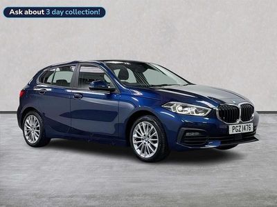 Used BMW 118 Comfort Edition 138 HP (101 kW) 2019 Blue Hatchback