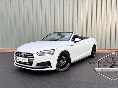 Used Audi A5 Cabriolet S-Line 190 HP (139 kW) 2019 White Cabriolet