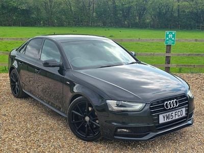 Used Audi A4 Black Edition 2015 Black Sedan