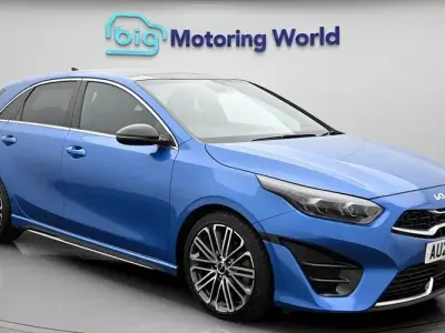 Usado Kia Ceed GT-Line S 160 CV (117 kW) 2023 Azul Utilitario