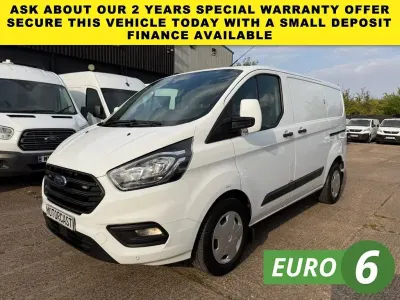 Used Ford Transit Custom Trend 130 HP (95 kW) 2021 White Van