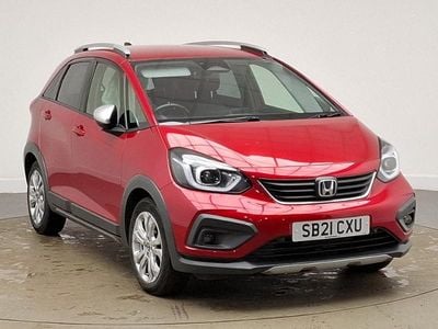 Used Honda Jazz Hybrid 109 HP (80 kW) 2021 Red Hatchback