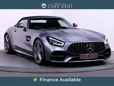 Usado Mercedes AMG GT AMG 557 HP (409 kW) 2020 Cinzento Cabrios