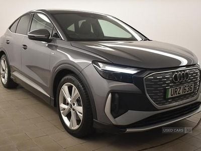 Used Audi Q4 e-tron S-Line 150 kW (204 HP) 2022 Grey SUV
