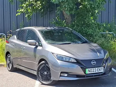 Used Nissan Leaf N-Connecta 110 kW (150 HP) 2023 Grey Hatchback