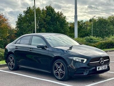 Black Used 2022 Mercedes A250 AMG Line Premium Sedan | £17,990 (Fair price)