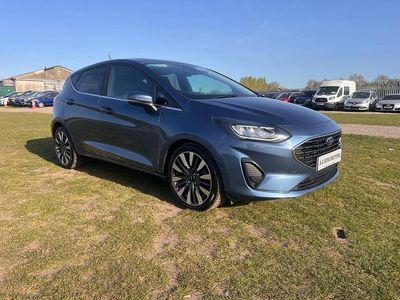 Używany Ford Fiesta Titanium X 125 KM (91 kW) 2022 Niebieski Hatchback