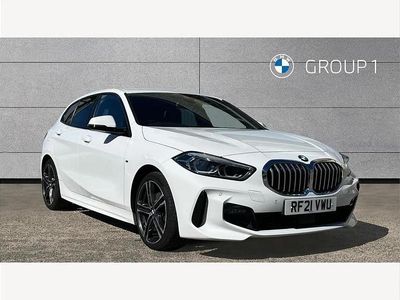 Used BMW 118 M Sport 136 HP (100 kW) 2021 White Hatchback