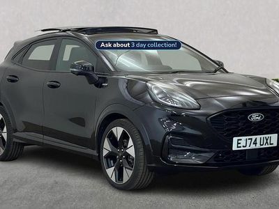 Black Used 2024 Ford Puma ST-Line X Hatchback | £22,250