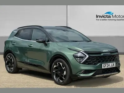 Used Kia Sportage GT-Line S 261 HP (191 kW) 2024 Green SUV