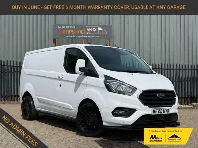 Used Ford Transit Custom Limited 130 HP (95 kW) 2022 White Van